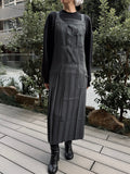 enui apron【grey】