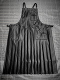 enui eco leather apron【black】