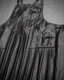 enui eco leather apron【black】