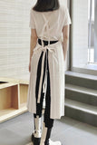 enui apron【white】