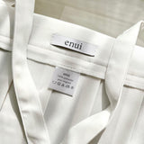 enui apron【white】